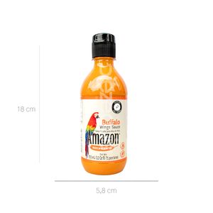 Salsa Amazon Buffalo Wing x 355 Gr Pet HOT/PICANTE - Unidad