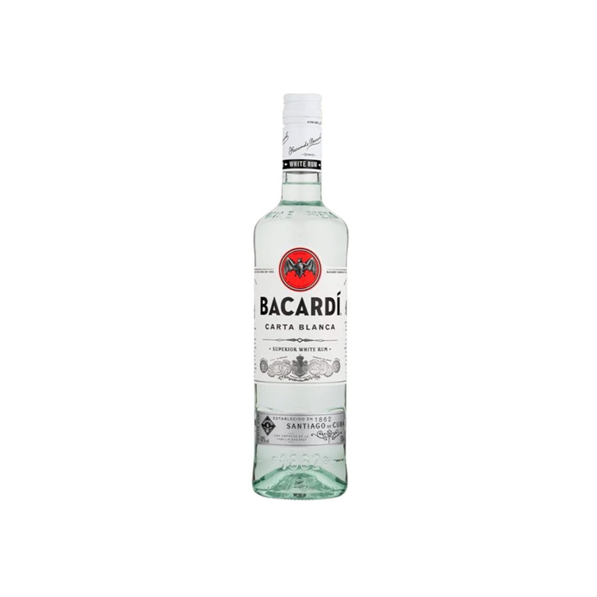 10X Ron Bacardí Superior x 750 Ml
