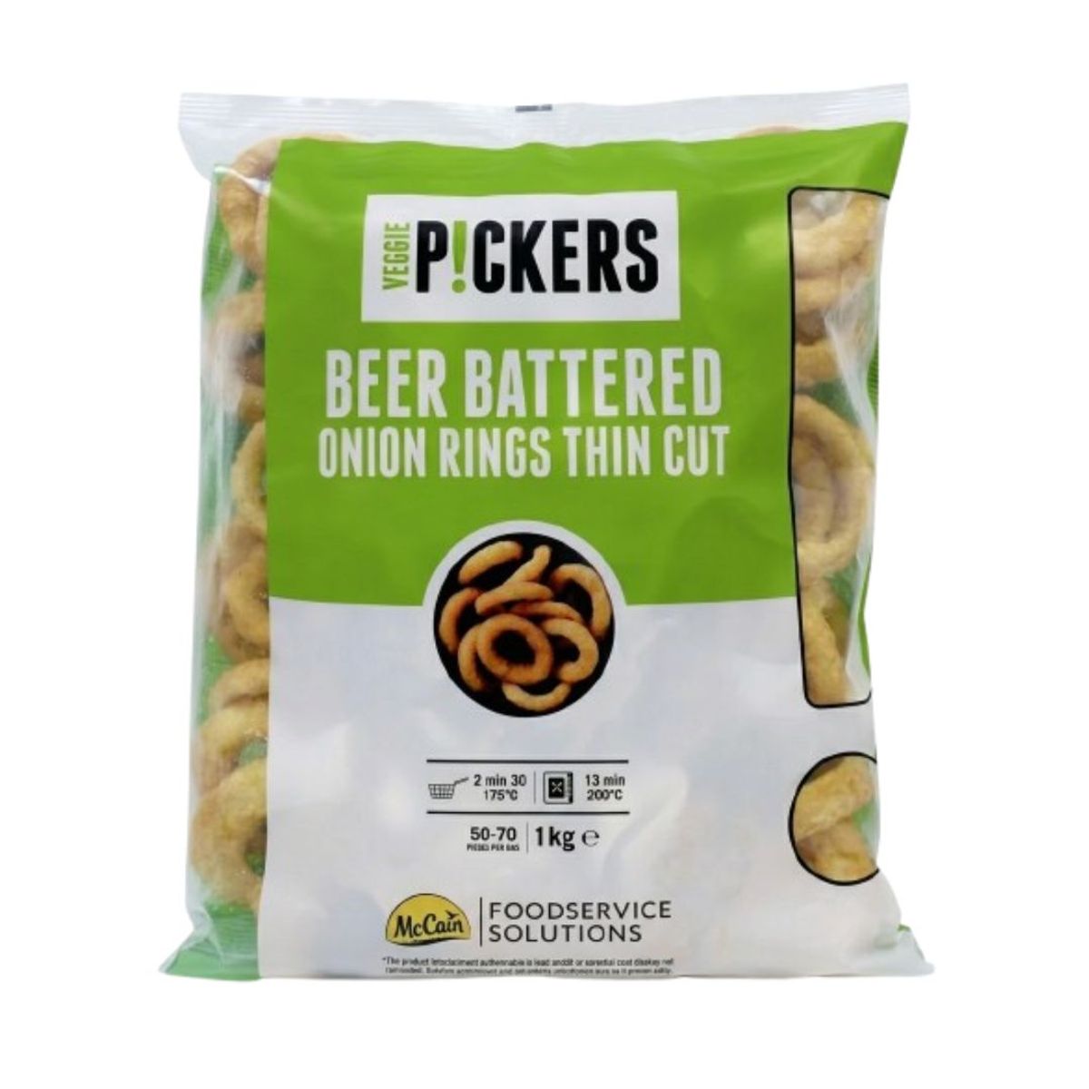 10X Aro de Cebolla A La Cerveza Corte Fino McCain Bolsa x 1 kg