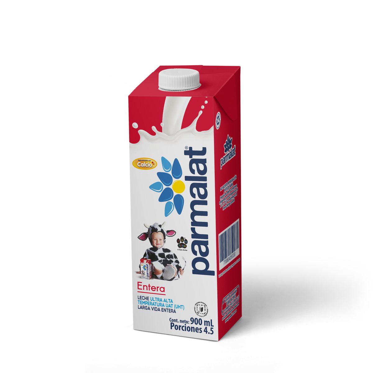 10X Leche UHT Entera Parmalat x 900 Ml Tetrapack