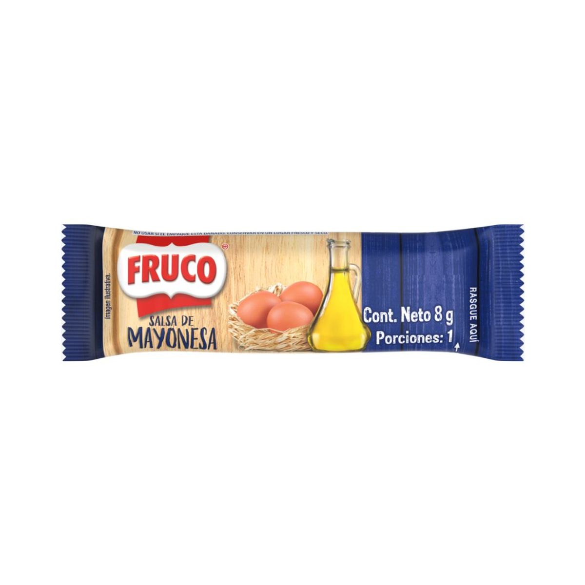 10X Mayonesa Fruco Sachet X 8 Gr Bolsa 102 Und