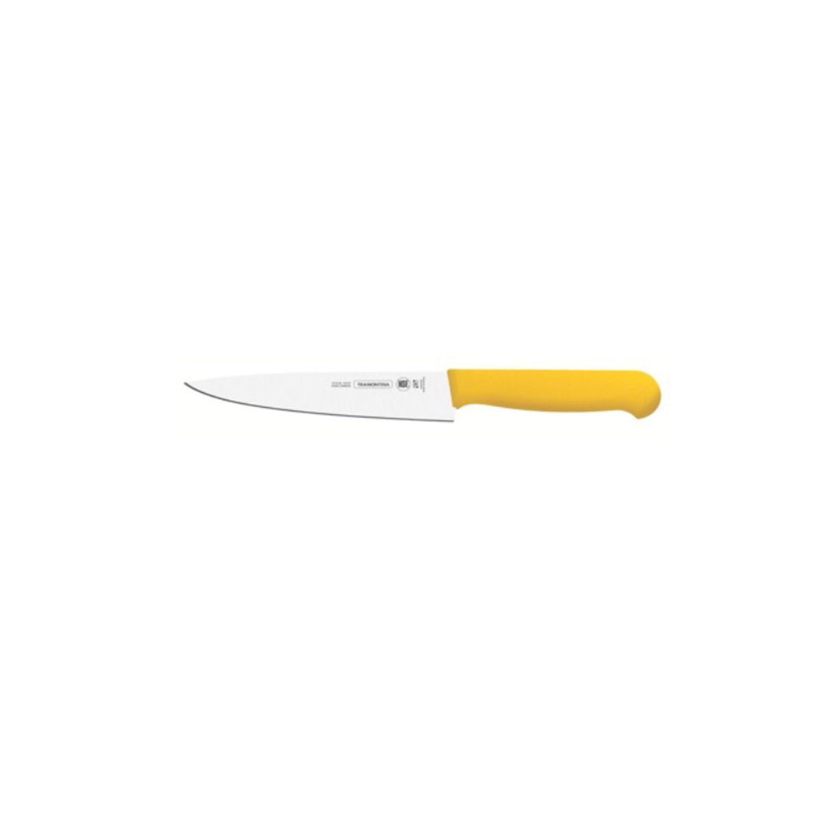 10X Cuchillo Para Carne 10'' Amarillo Professional x 1 Unidad