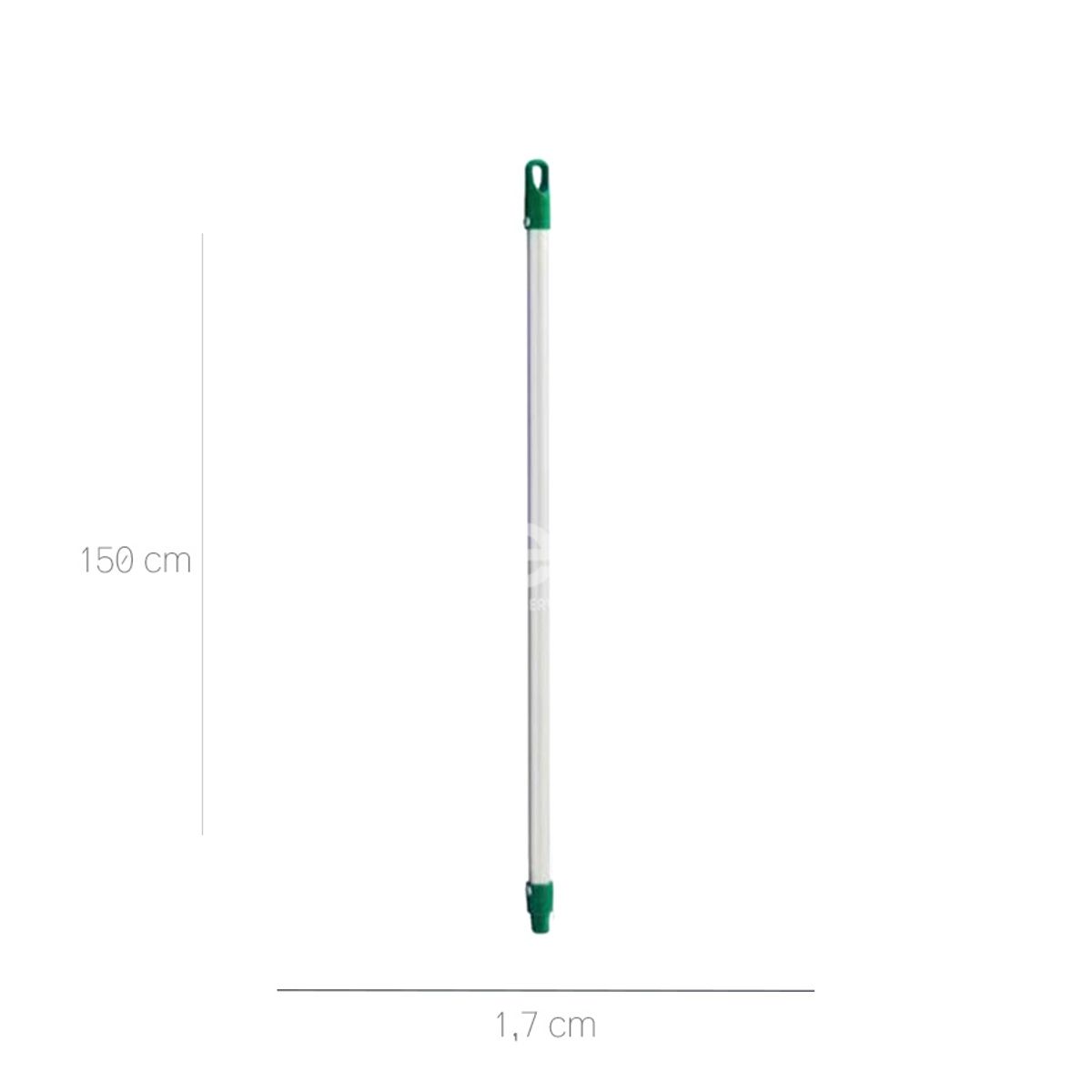 10X Cabo En Aluminio Repuesto Task Pro x 1.50 Mts Verde