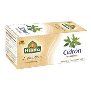 Aromática Hindú Cidron x 20 Und - Caja