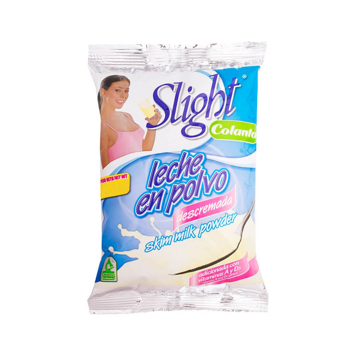 10X Leche en Polvo Descremada Colanta x 380 G Bolsa