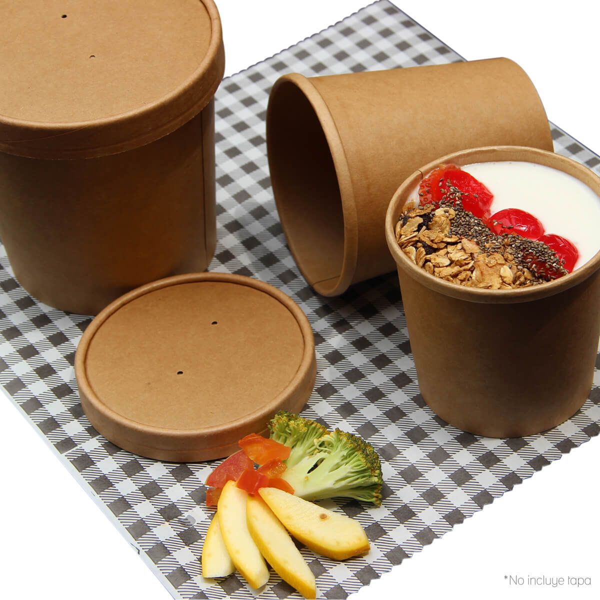 10X Contenedor CJ1 Estándar x 20 Und Paq