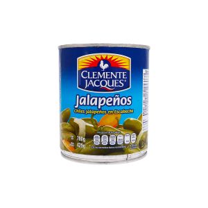 Jalapeños En Rodajas Clemente Jacques x 220 Gr Lata Drenado 121 Gr - Unidad