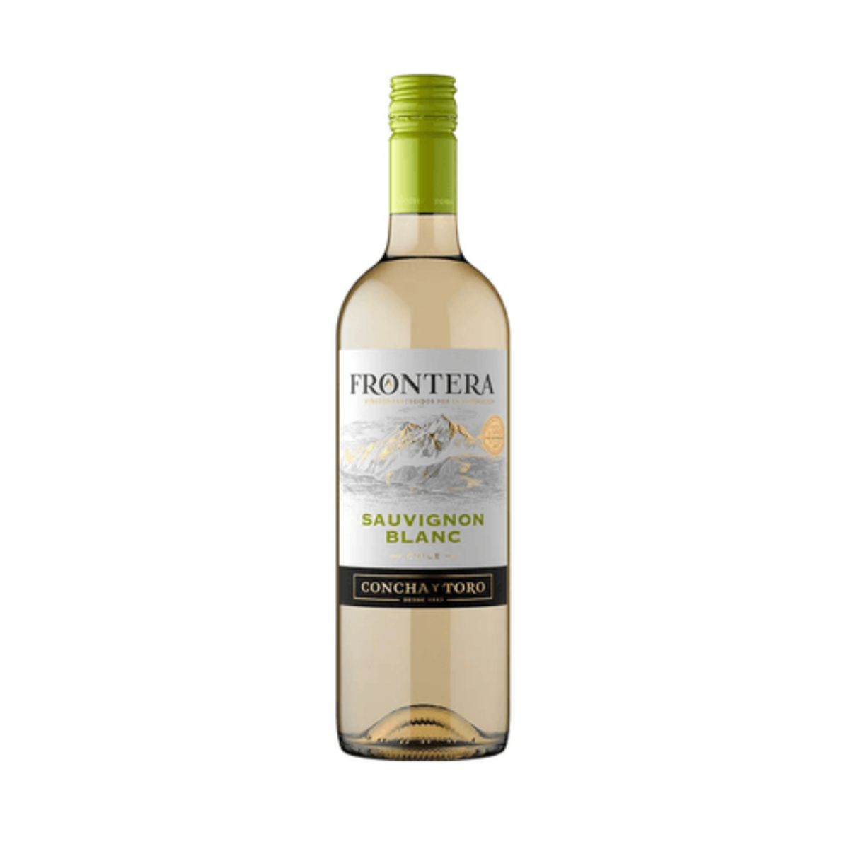 10X Vino Blanco Frontera Sauvignon Blanc Chileno x 750 Ml