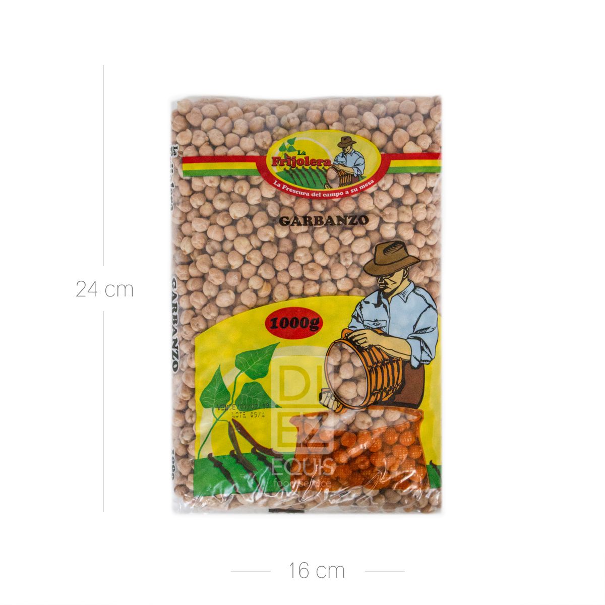 10X Garbanzo La Frijolera x 1000 G Bolsa