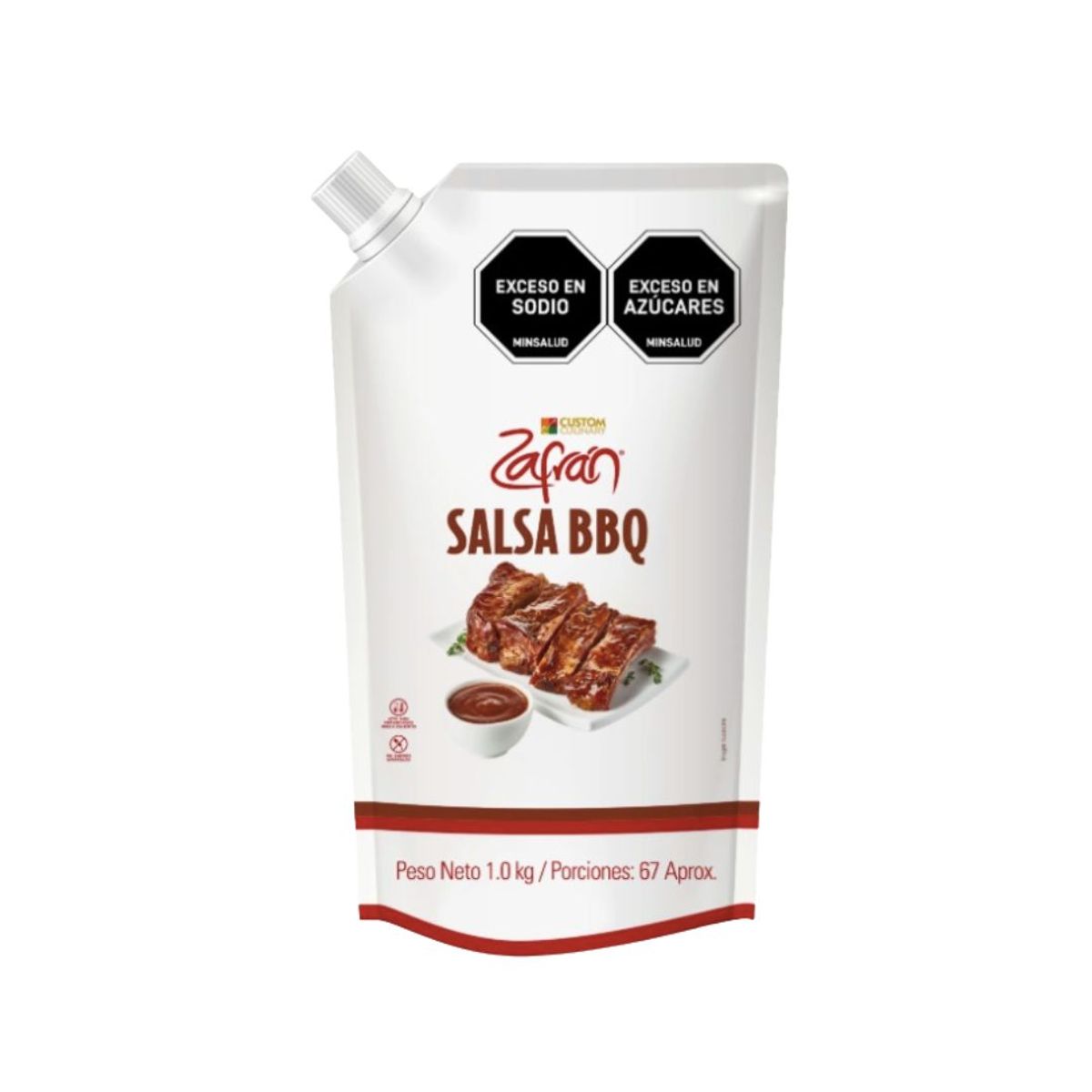10X Salsa BBQ Zafrán Premium x 1000 Gr Bolsa