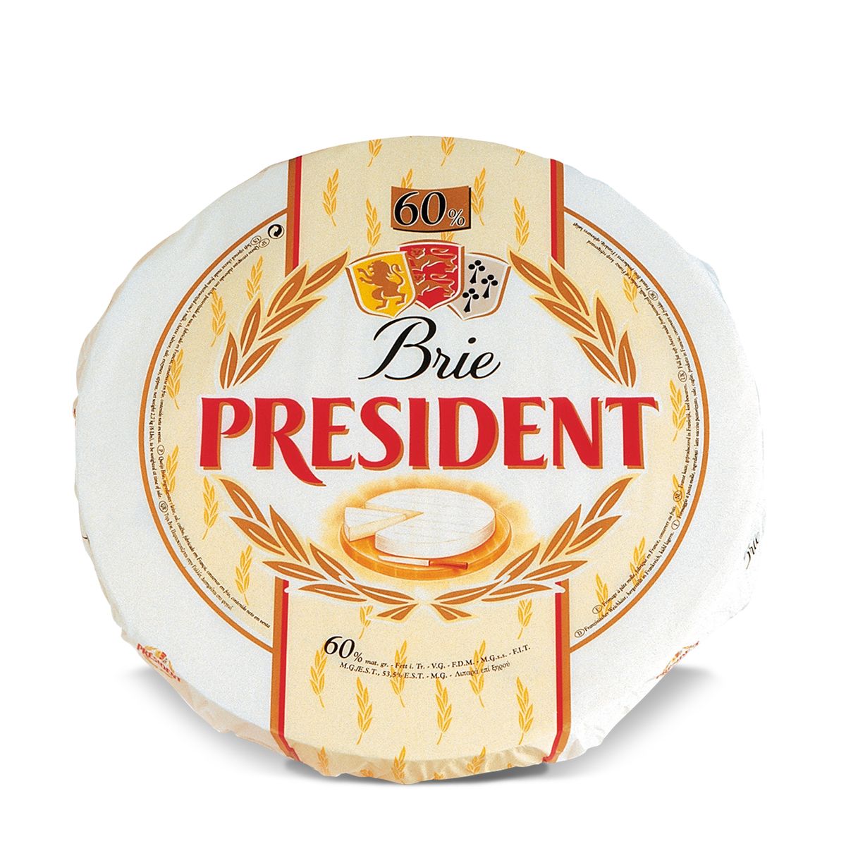 10X Queso Président Brie +/- 3Kg (Precio x Kg)