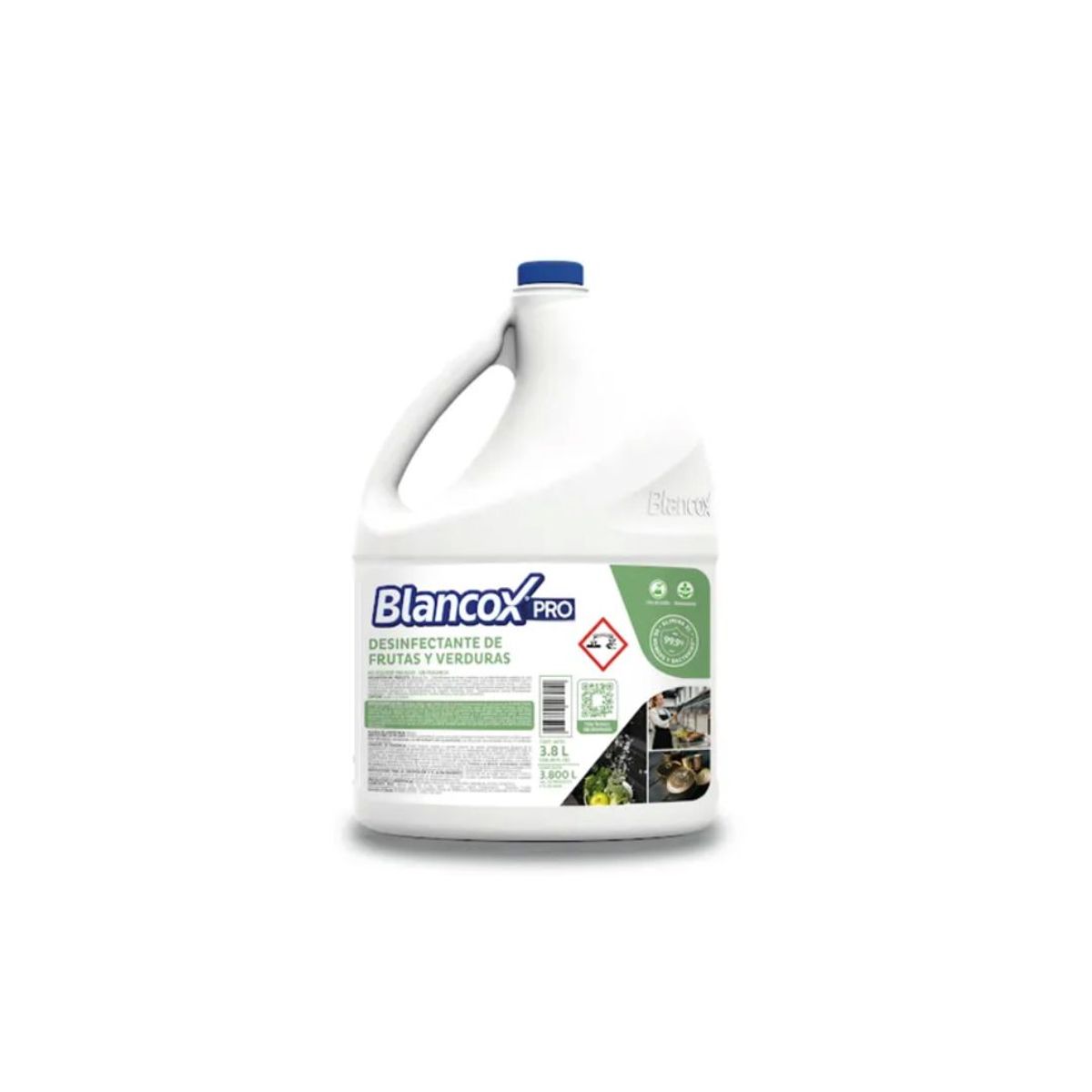 10X Desinfectante de Frutas y Verduras Blancox Pro x 3800 Ml