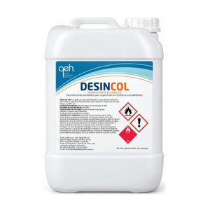Alcohol Desinfectante Superficies 96 Grados Desincol x 20 Litros Bidon - Unidad