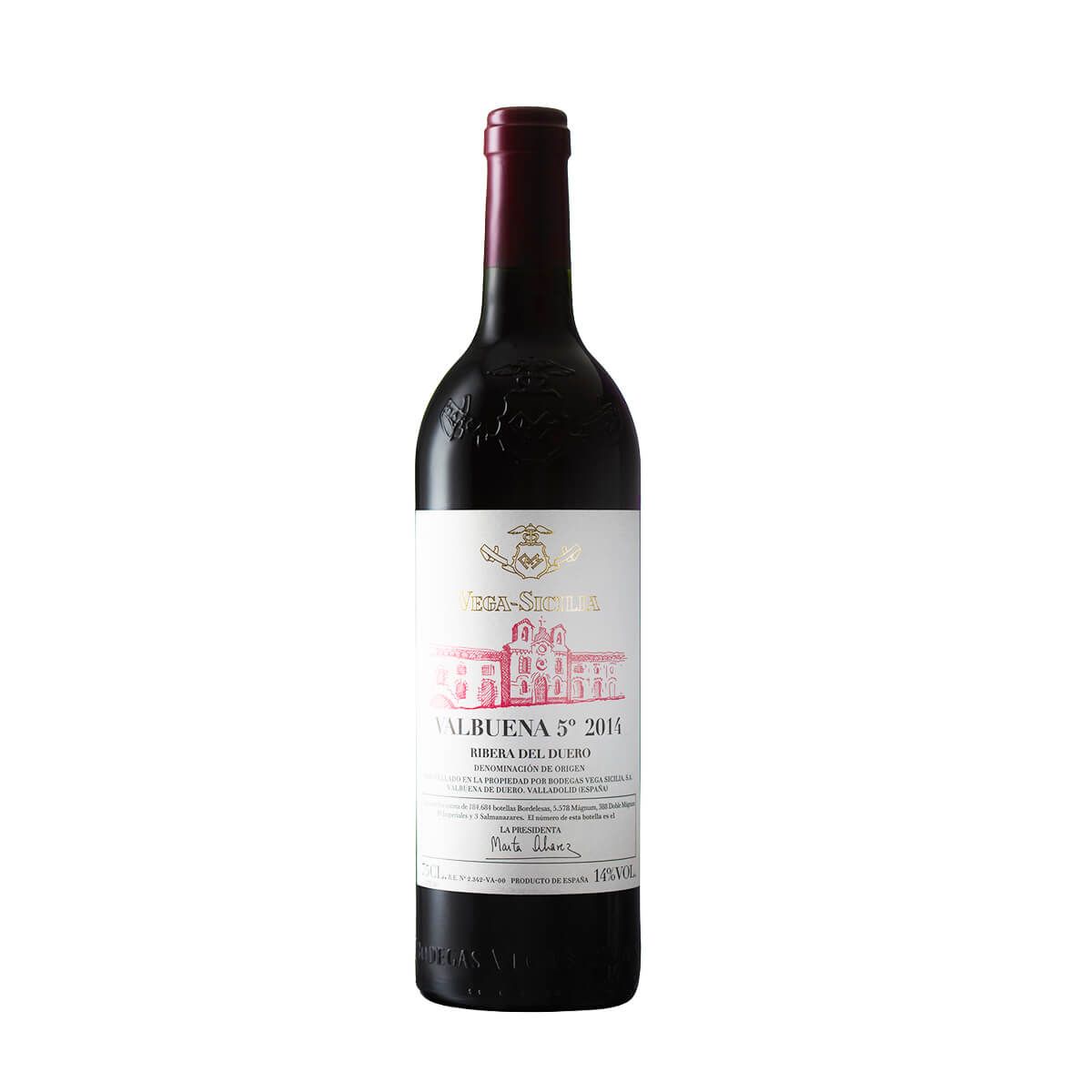 10X Vino Tinto Vega Sicilia Valbuena 5° Español x 750 Ml