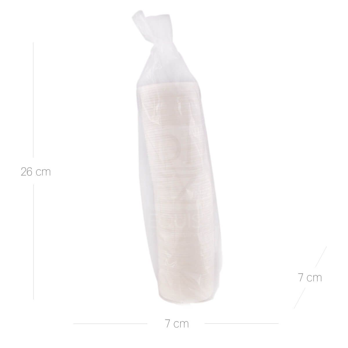 10X Tapa Copa Salsera Base Portion 2 Oz en Pulpa de Caña Biodegradable x 100 Und