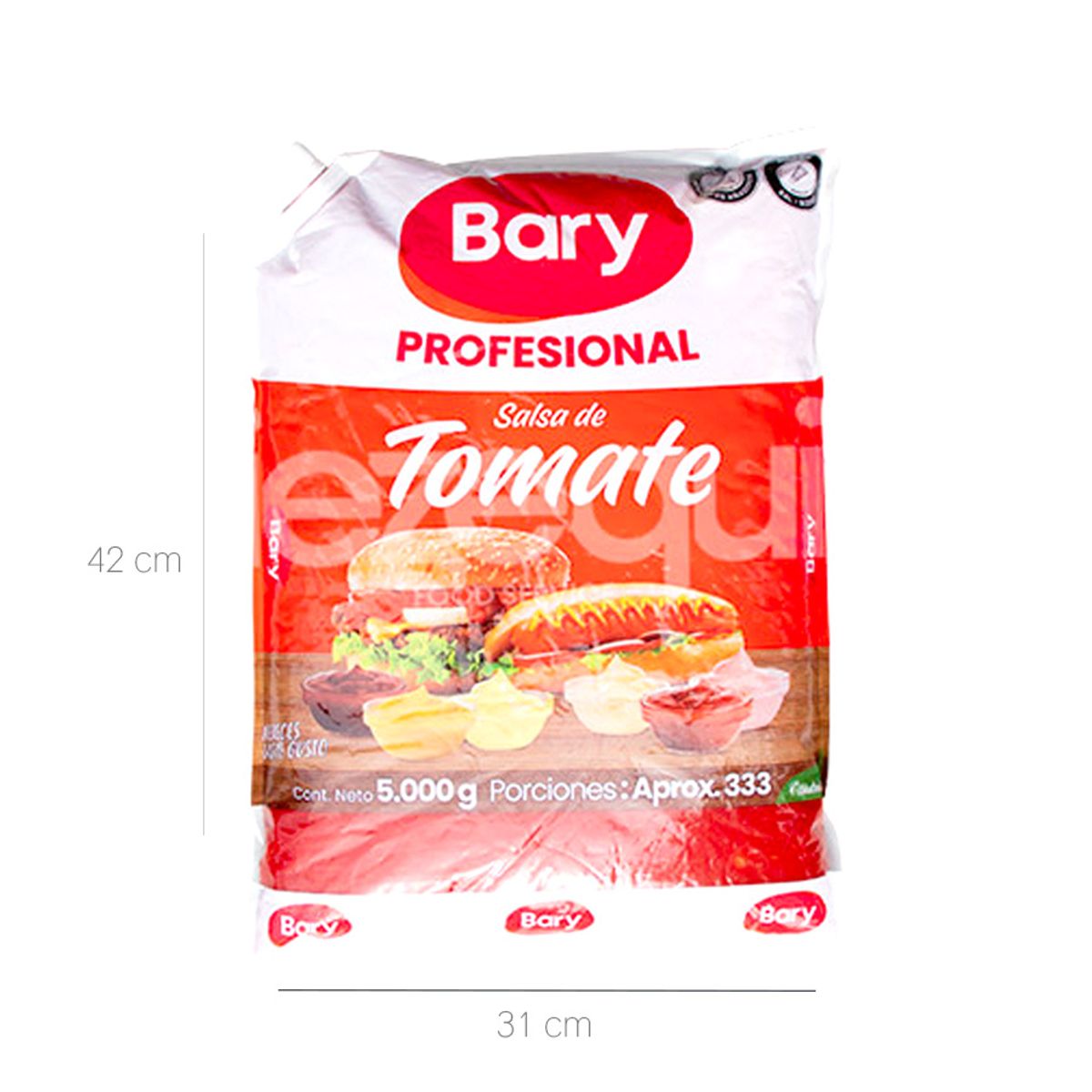 10X Salsa Tomate Bary x 5000 Gr Bolsa