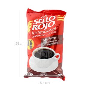 Café Sello Rojo Institucional Fuerte x 500 Gr Bolsa - Bolsa