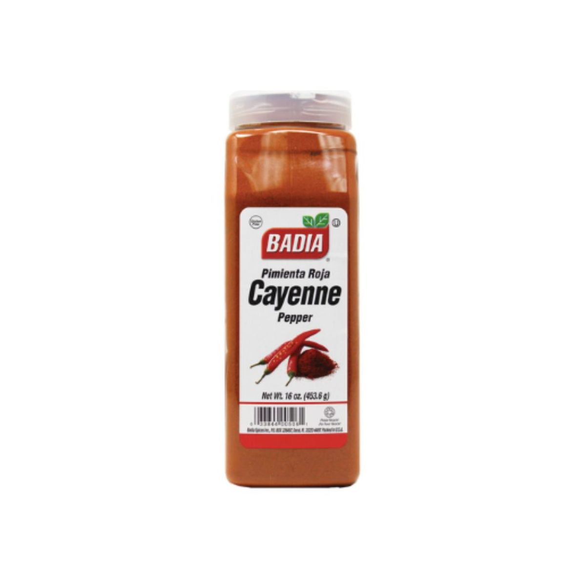 10X Pimienta Cayena Roja Badia x 453.6 Gr Pet