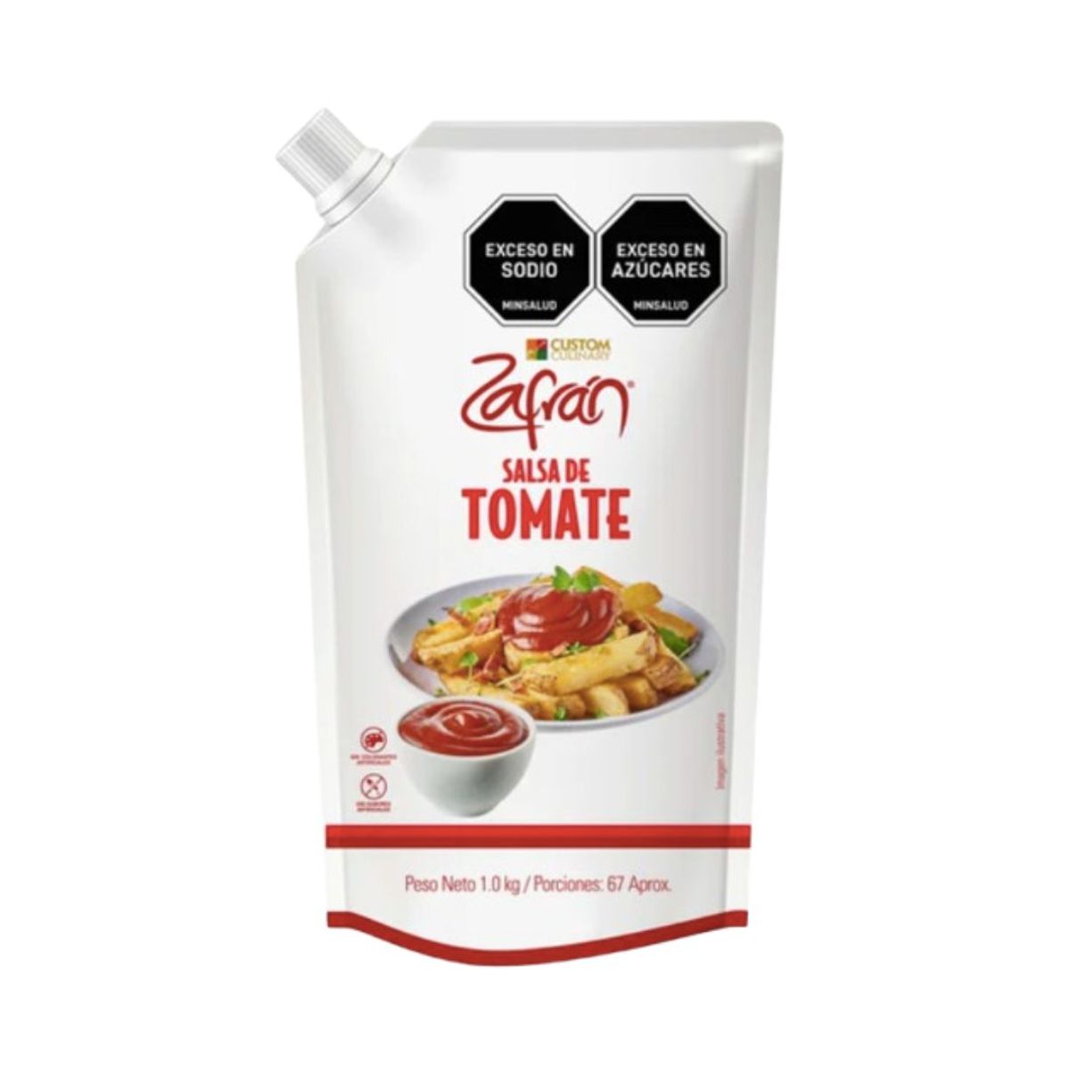 10X Salsa Tomate Zafrán x 1000 Gr Bolsa