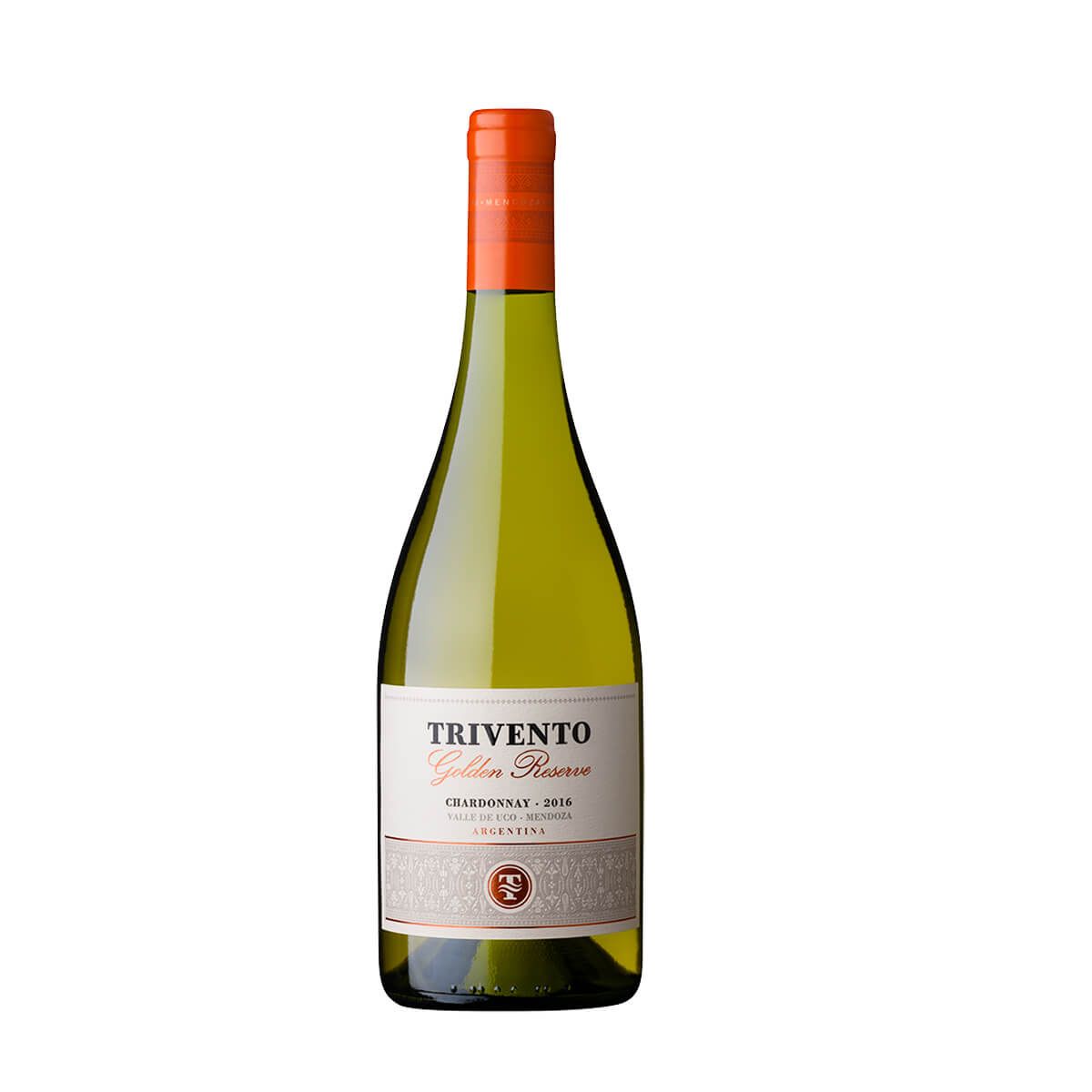 10X Vino Blanco Trivento Golden Reserve Chardonnay Argentino x 750 Ml