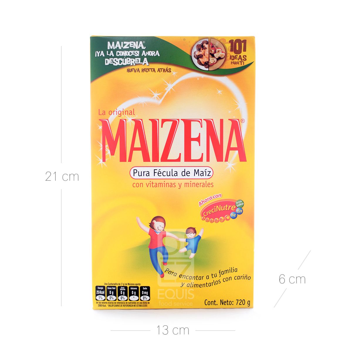 10X Maizena Fecula Maíz x 720 Gr