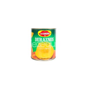 Duraznos En Mitades La Coruña x 820 Gr Lata - Unidad