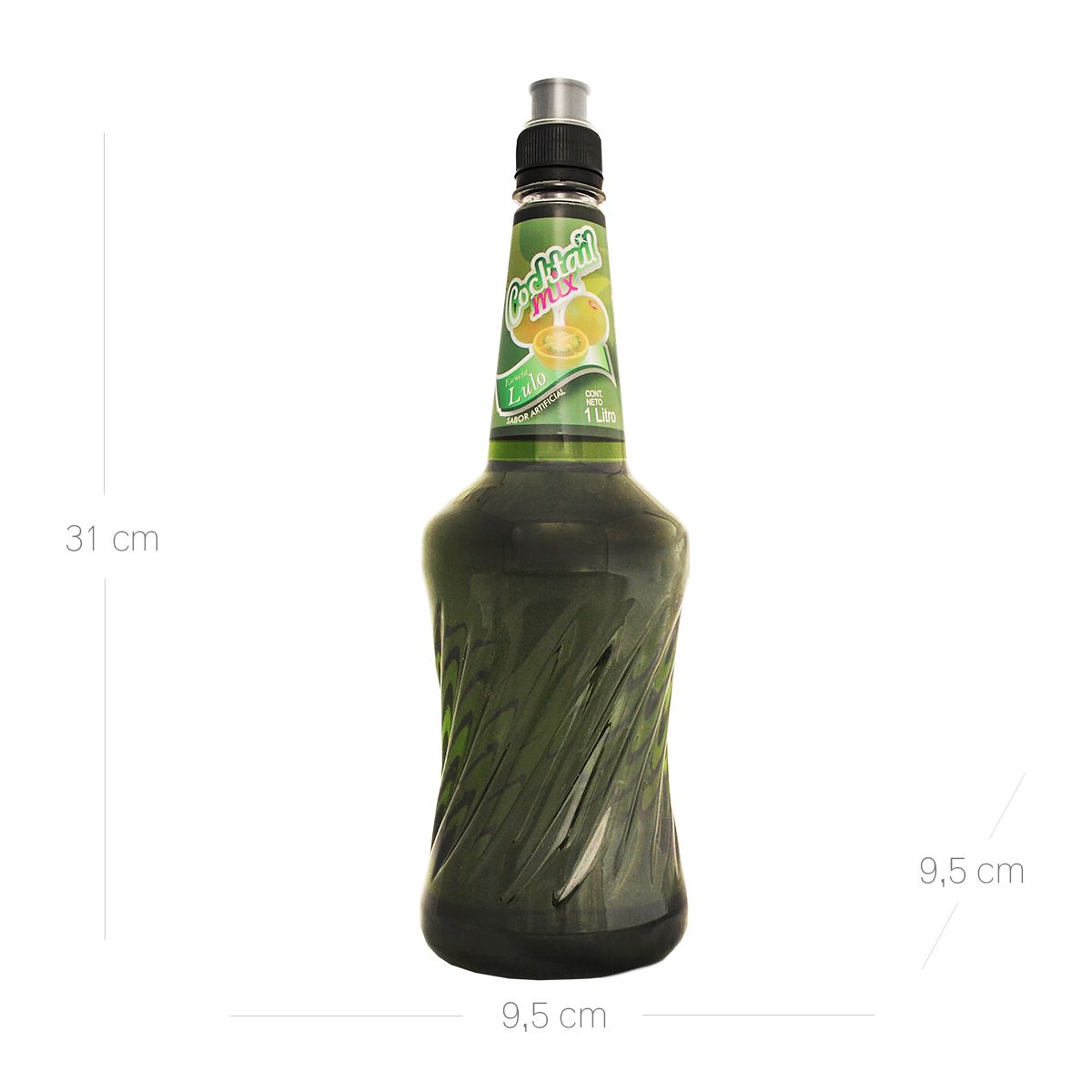 10X Cóctel Mix Syrup Lulo x 1000 Ml Pet