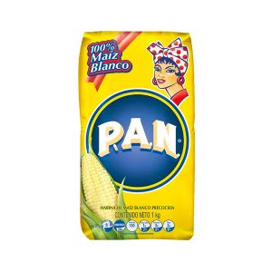 Harina Pan De Maíz Blanco x 1000 Gr Bolsa - Bolsa