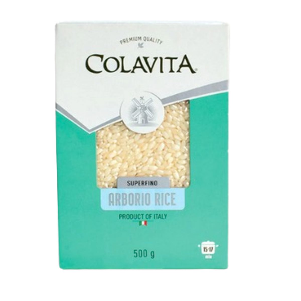 10X Arroz Arboreo Colavita x 500 Gr Cajita