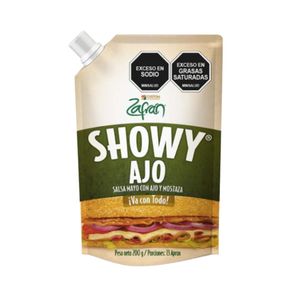 Salsa Showy Ajo Zafrán x 200 Gr Doy Pack - Unidad