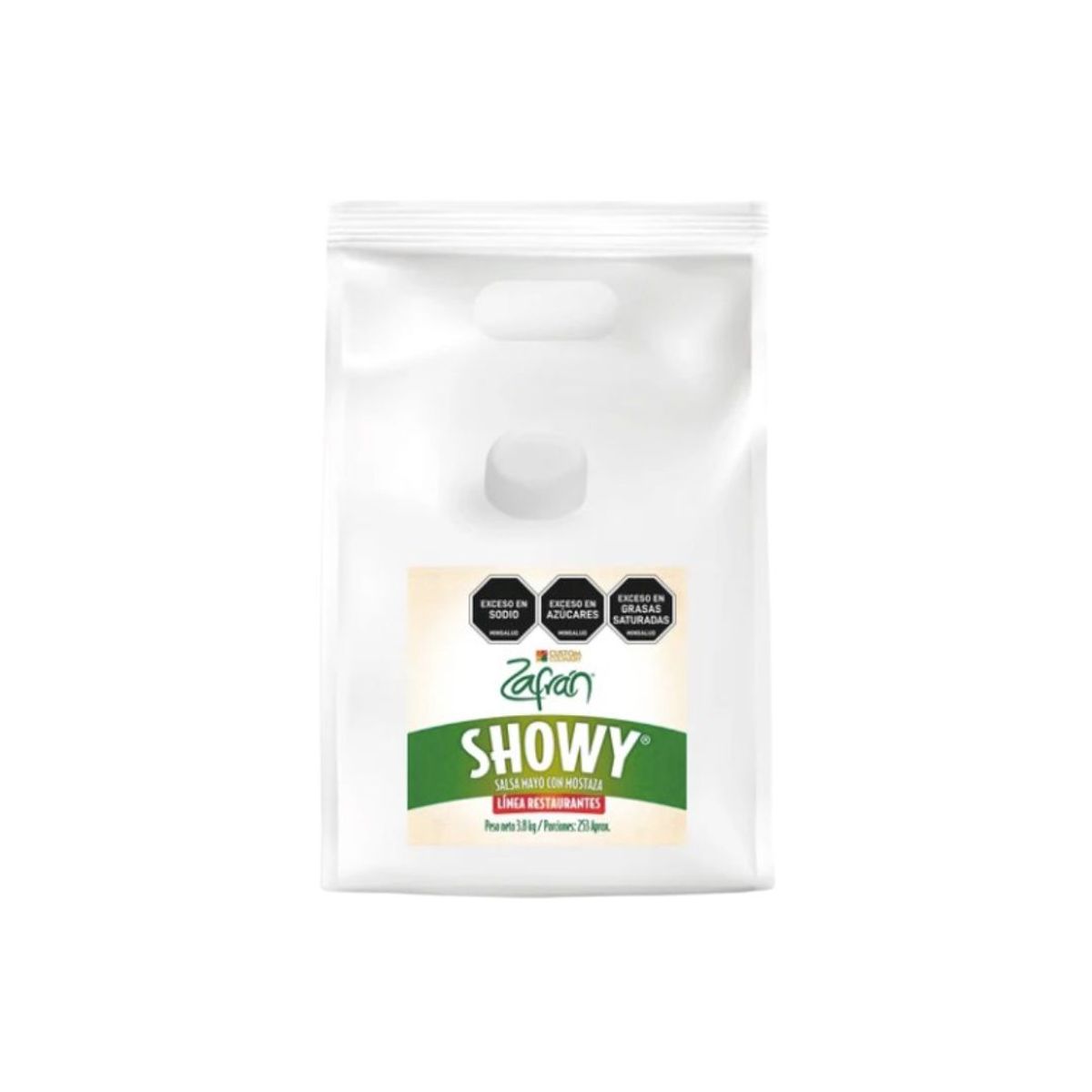 10X Salsa Showy Zafrán Restaurante x 3800 Gr Bolsa