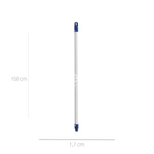 Cabo En Aluminio Repuesto Task Pro x 1.50 Mts Azul - Unidad