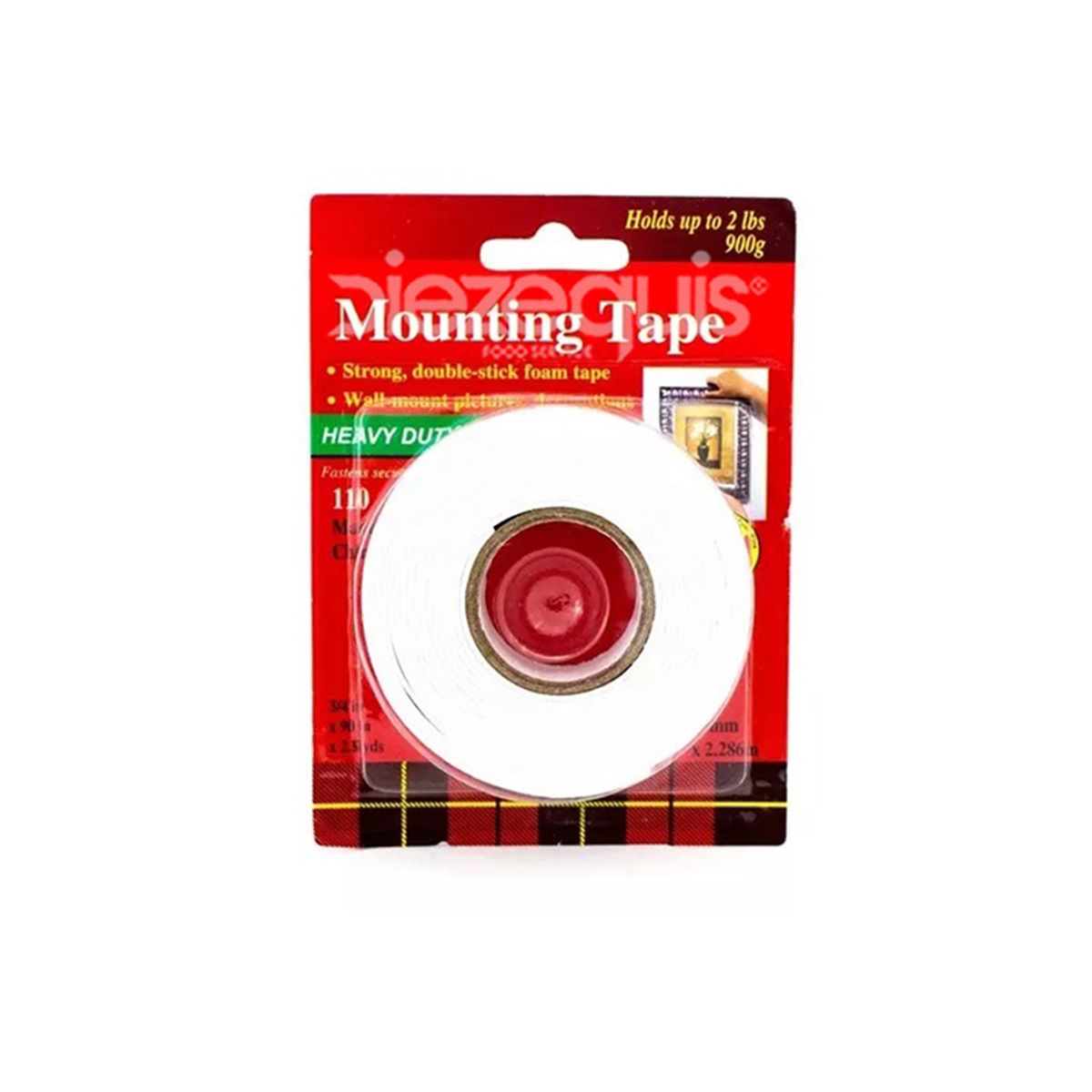 10X Cinta Doble Faz Grande 3/4x5MT