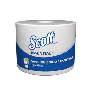Papel Higiénico Essential Blanco H Triple Scott 3350 28 mt x 24 Rollos - Paca - Unidad