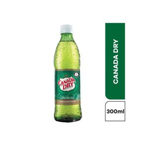 Canada Dry Ginger Ale x 300 Vidrio x 24 unds - Unidad