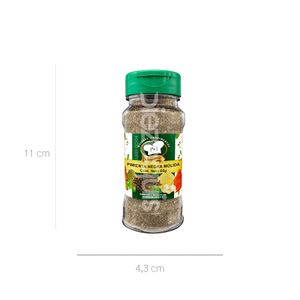 Pimienta Negra En Polvo PI Condimentero x 65 Gr - Unidad