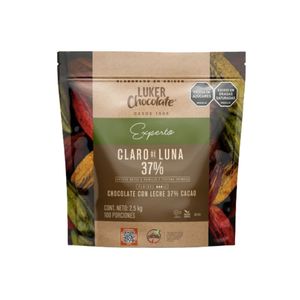 Chocolate con Leche Luker Claro de Luna 37% x 2500 Gr Bolsa - Bolsa