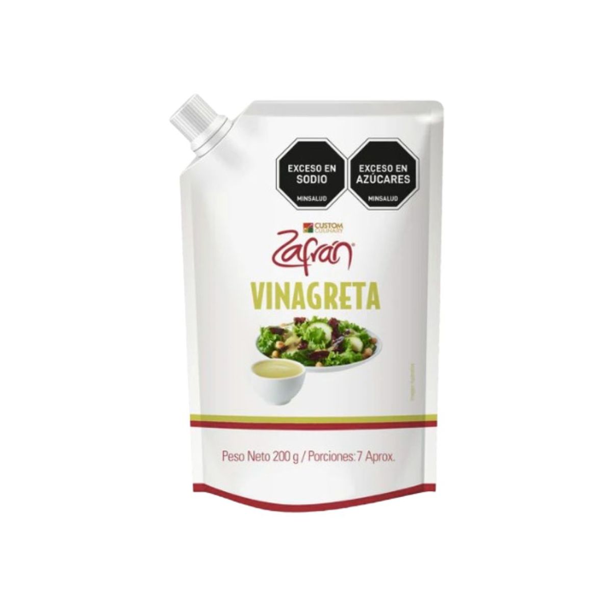 10X Vinagreta Zafrán x 200 Gr Doy Pack