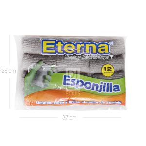 Esponjilla Acero De Brillo Et x 12 Und - Paquete