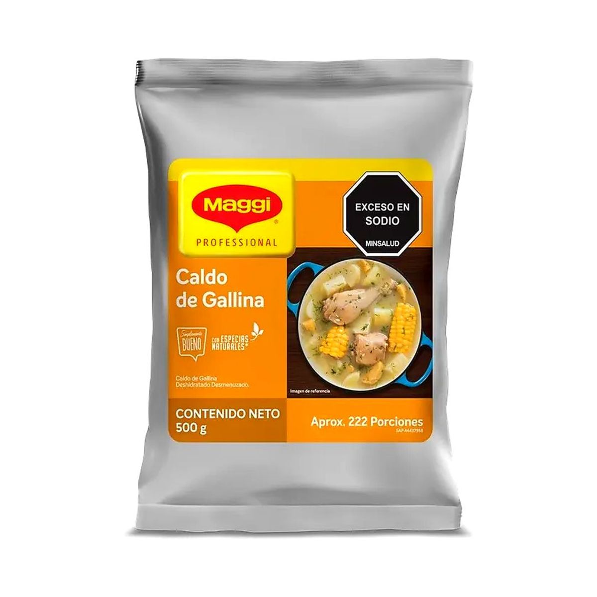 10X Caldo Gallina Polvo Maggi x 500 Gr