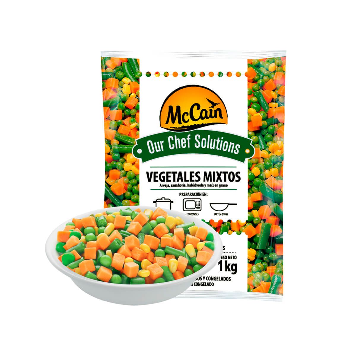 10X Vegetal Mixto McCain Bolsa x 1 Kg