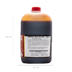 Salsa BBQ Maple Base Cook Galon x 4000 G Pet - Unidad