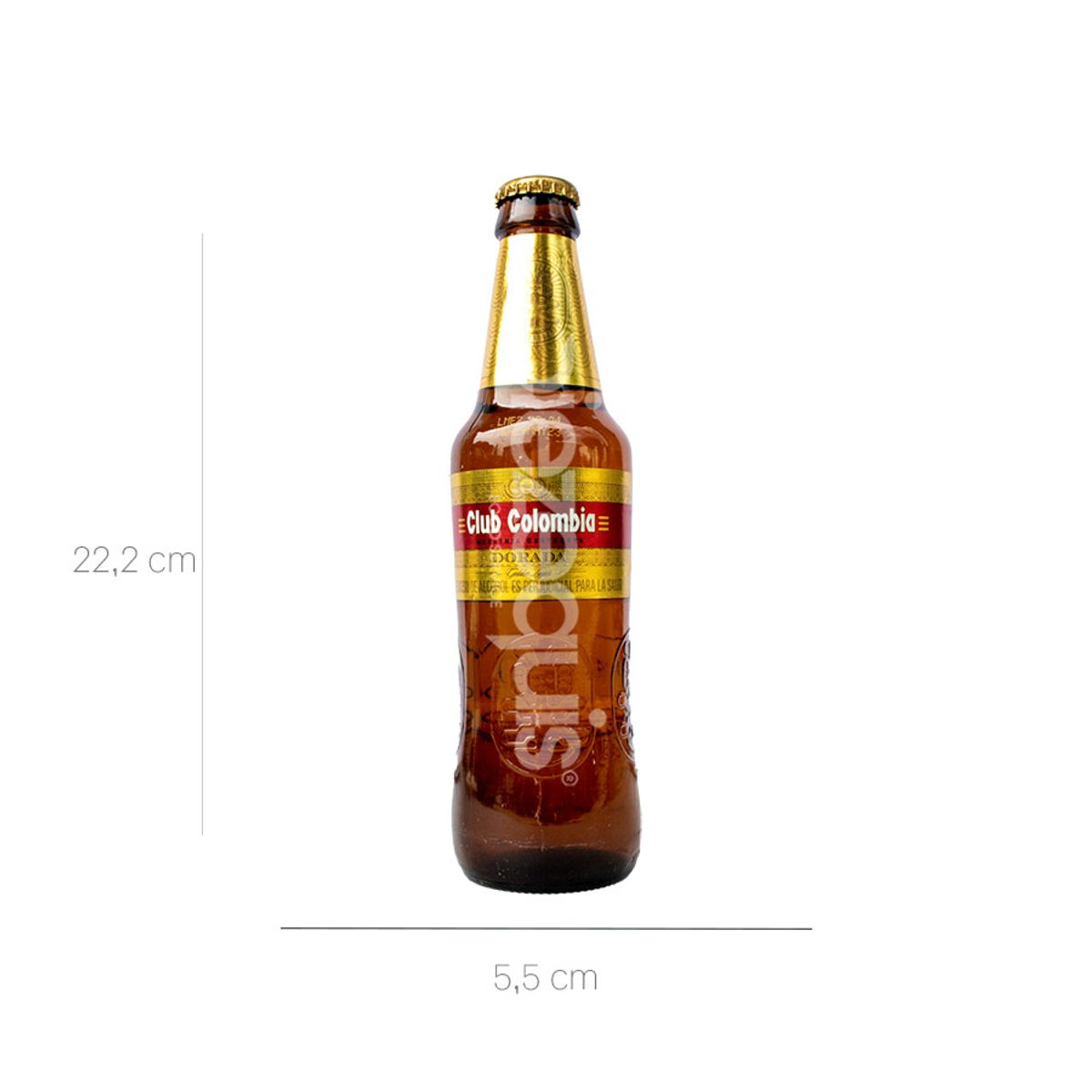 10X Cerveza Club Colombia Dorada Caja x 30 Unds x 330 Ml Botella