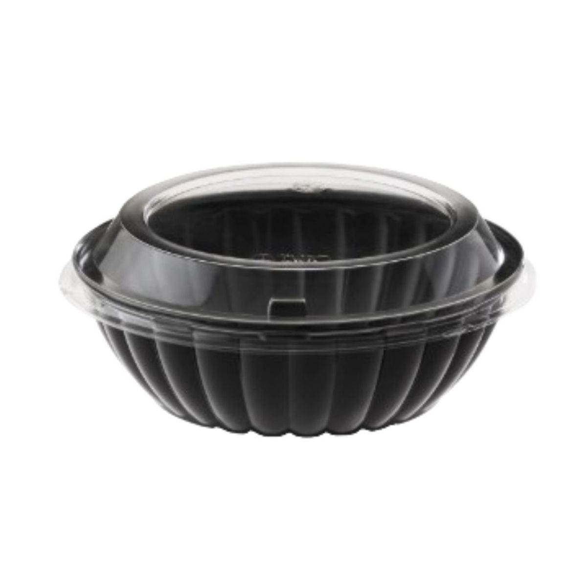 10X Domo Contenedor Doble Uso 24 Oz Negro Darnel Con Tapa x 50 Und