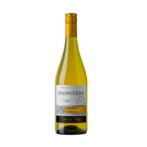 Vino Blanco Frontera Chardonnay Chileno x 750 Ml - Unidad