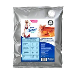 Leche Condensada La Lechera x 4500 Gr Bolsa - Bolsa