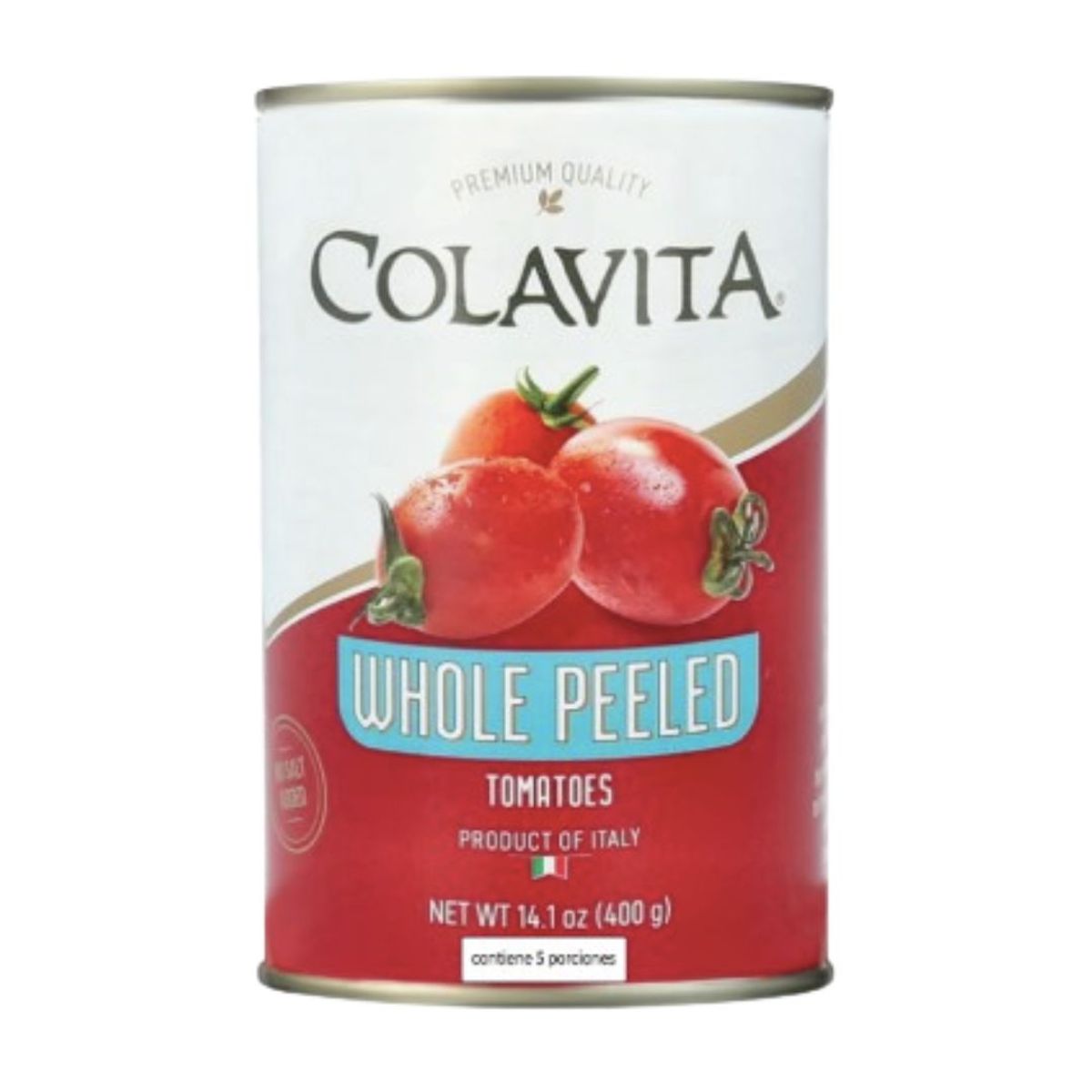 10X Tomate Colavita Whole Peeled x 400 Gr