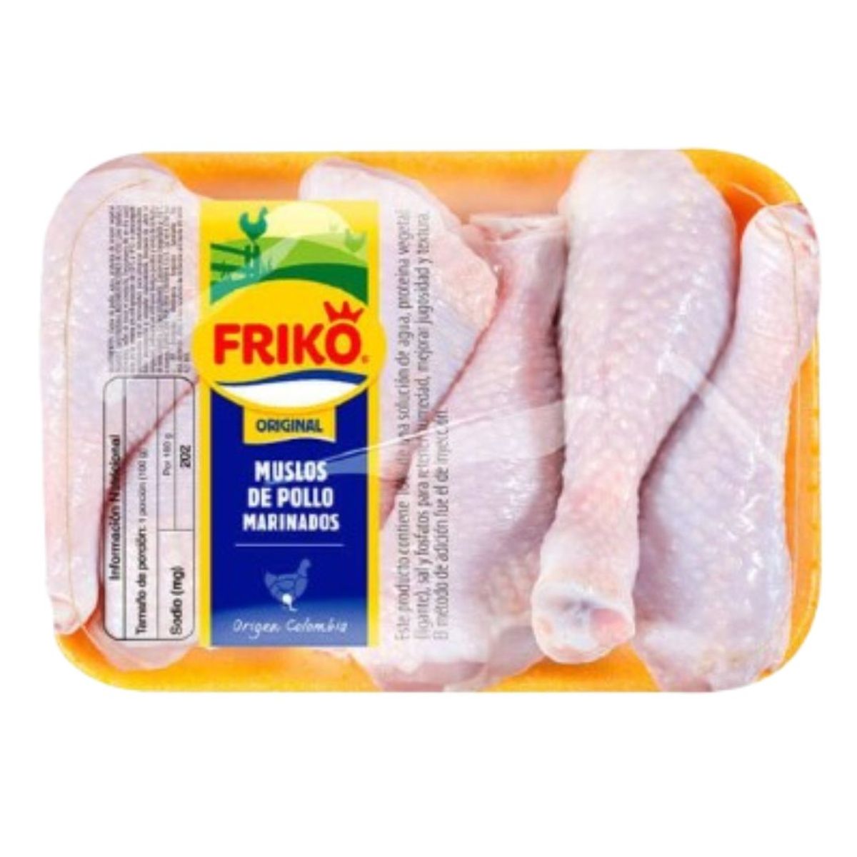10X Muslos Marinados Friko +/- 500 Gr a 1,1 Kg Bandeja x 6 unds