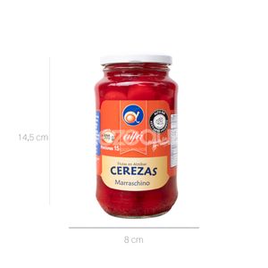 Cereza Marrasquino Alfa x 500 Gr Vidrio - Unidad