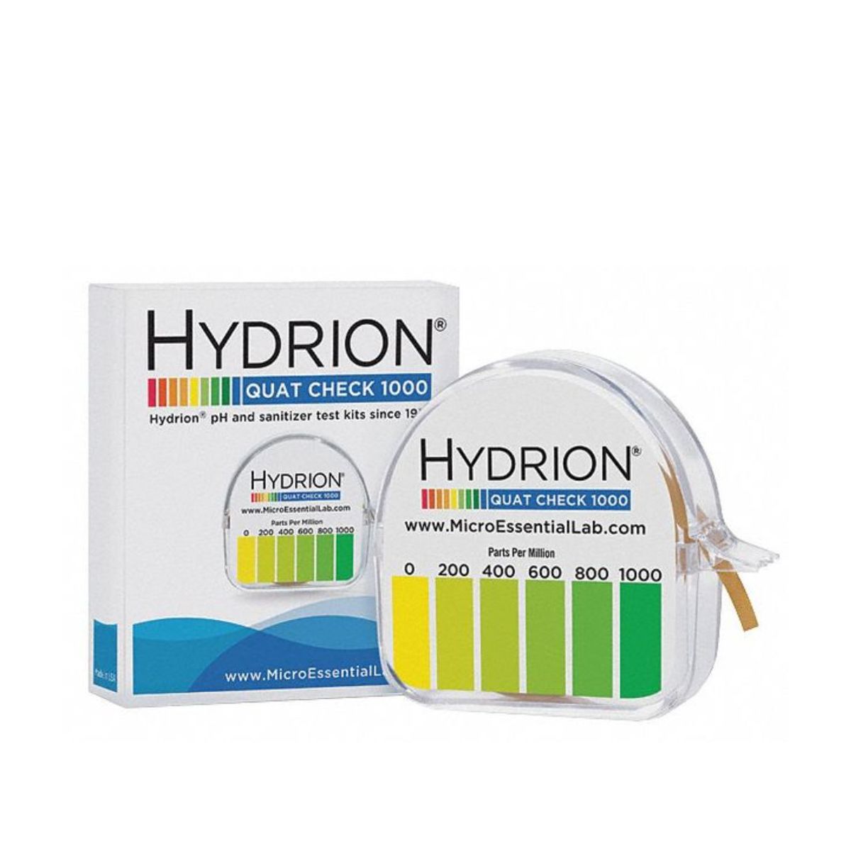 10X Kit Amonio Cuaternario 0- 1000 PPM